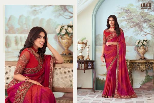 Tfh Silver Screen 17th Edition Designer Saree Collection